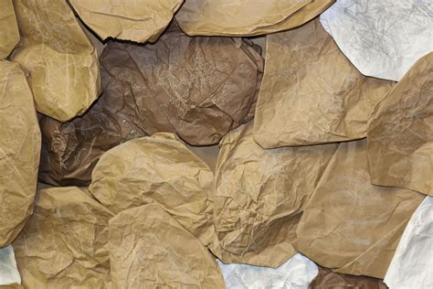 paper bag fake rocks diy|diy brown paper rocks.